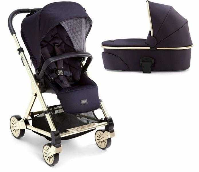 urbo 2 twilight gold travel system 3 in 1 pram, pushchair, carseat amp extras (need gone asap)