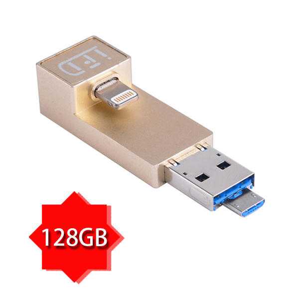 USB Flash Drive for iPhone  iPad  Android  PC  MAC 128GB