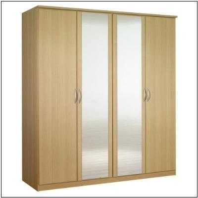 used flat pack 4 door wardrobe