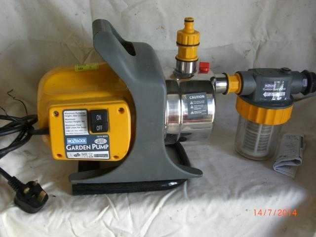 Used garden pump