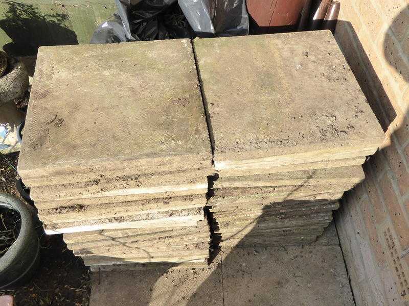 Used Square Paving Slabs