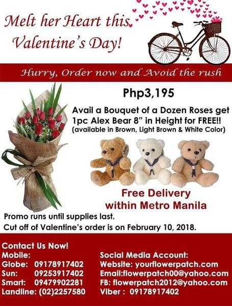Valentines Day, Valentines Gifts with free Flower Delivery