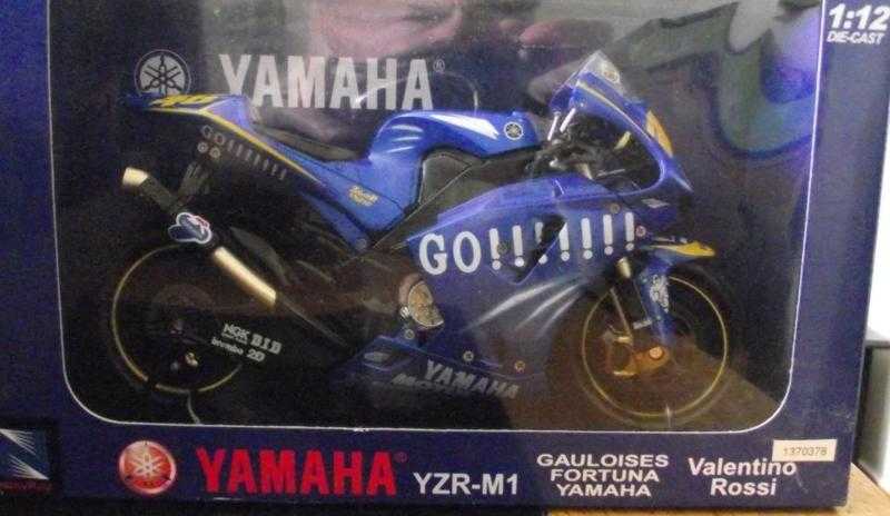 Valentino Rossi collectable motorbike