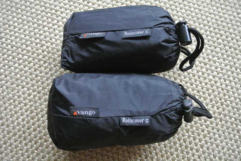 Vango elasticated waterproof covers for medium size rucksacks
