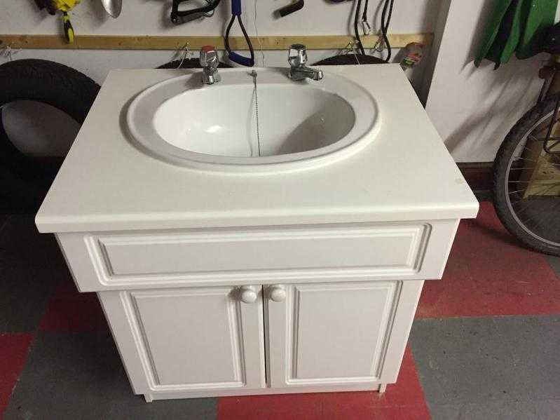 Vanity Unit with sink and taps