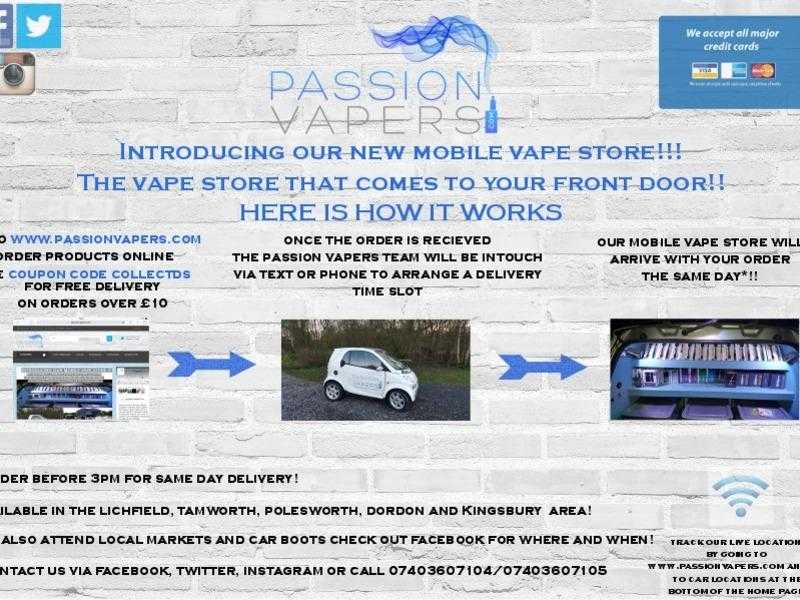 Vaping supplies - Passion Vapers