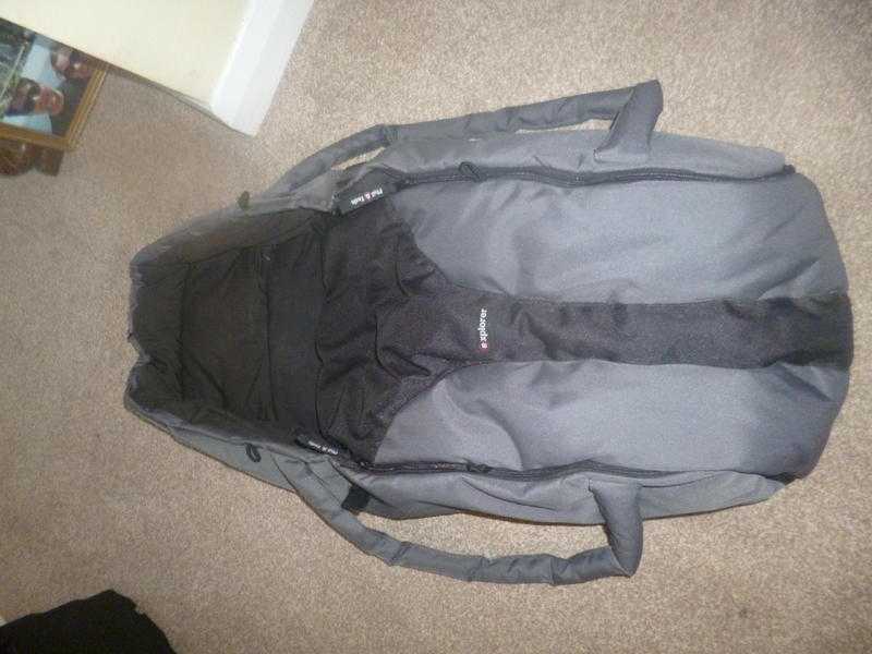 Various baby items, baby carriers, Phil amp Ted cocoon, moses basket