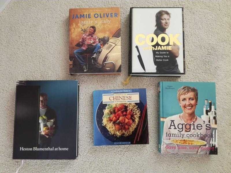 Various Cooking Books, Heston Blumenthal, all excellent condition