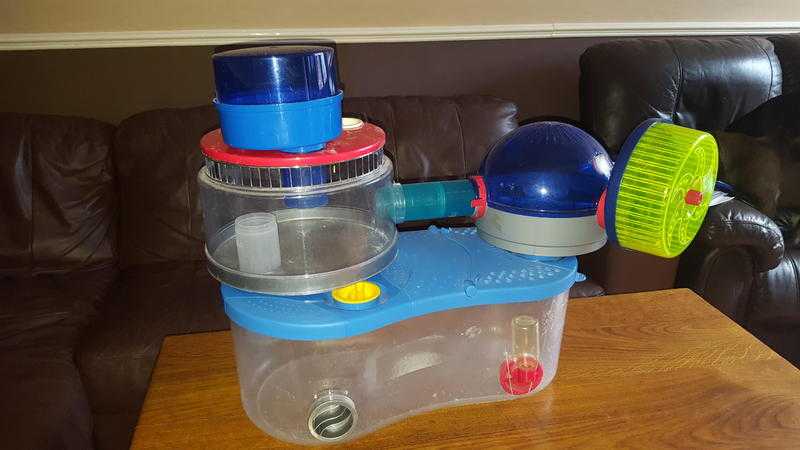 various hamster cages for sale.