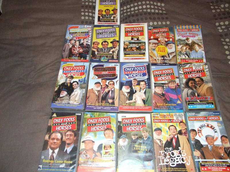 various only fools and horses series vhs tapes