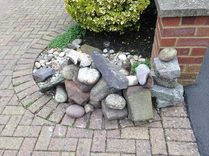 Various Rocks for Pond and or Rockery, Good sizes, colours and textures