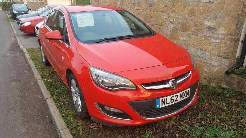 Vauxhall Astra 1.7 CDTi ecoFLEX 16v SRi 5dr (startstop)