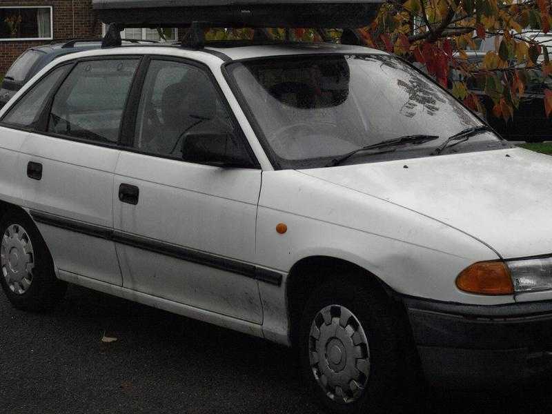 Vauxhall Astra 1993 1.7 TD LS (Izusu) for spares or repair