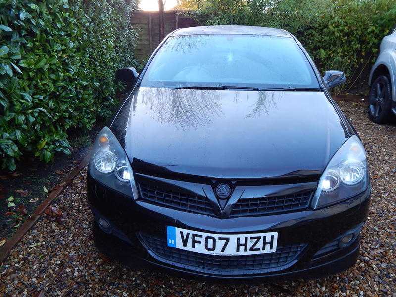 Vauxhall Astra SRI XP 1.8 Black 07 Plate 62,900 miles 3 Door Manual