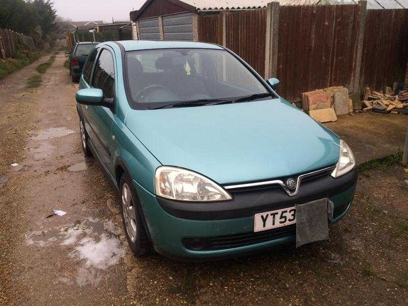 Vauxhall Corsa 12. sxi 2003