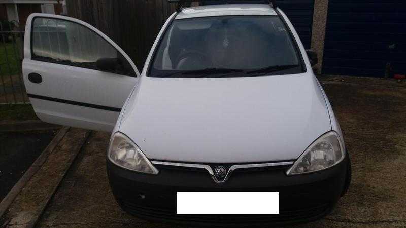 Vauxhall Corsa 1.7 DI Diesel van with MOT Until October 2016