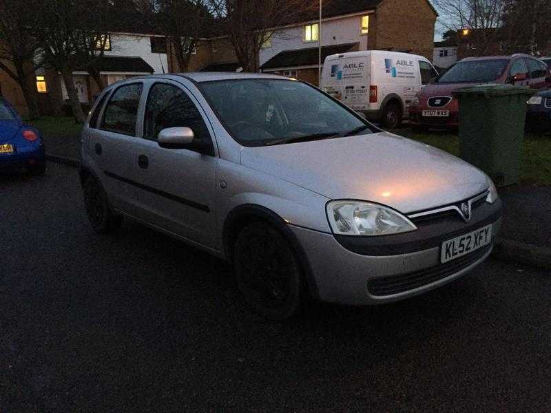 Vauxhall Corsa 2002