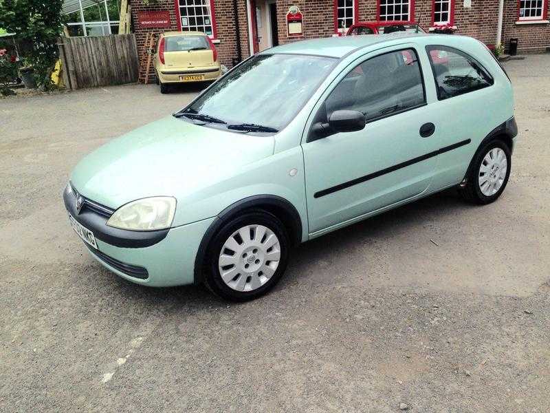 Vauxhall Corsa 2002 Plate 1 year MOT 1 LITRE