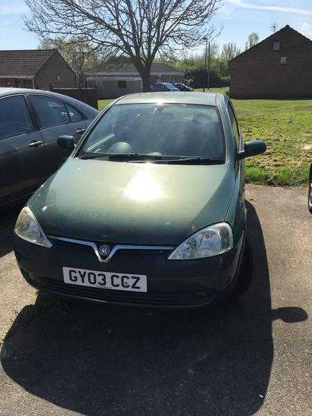 Vauxhall Corsa 2003