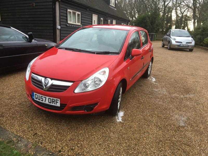 Vauxhall Corsa 2007 only 40000 miles . Immaculate inside and out , long MOT SERVICE HISTORY