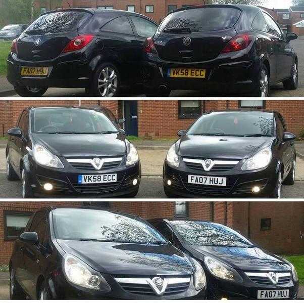 Vauxhall Corsa SXIi         FA07HUJ CALL LIANNE