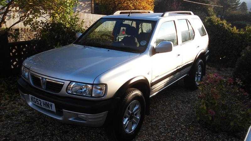 VAUXHALL FRONTERA 2002 3.2cc 12 MTHS MOT