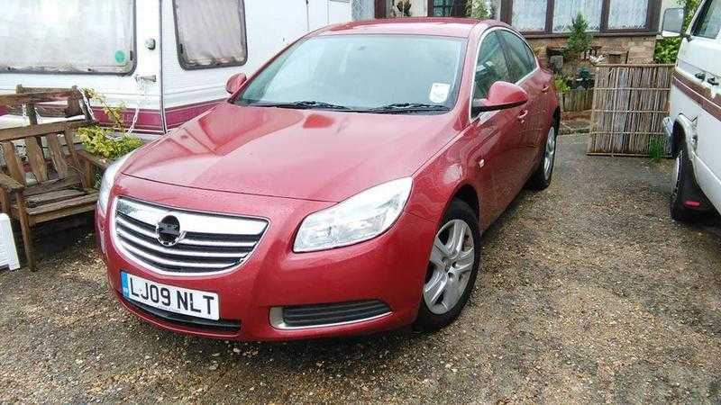 VAUXHALL INSIGNIA EXCLUSIV 130CDTI, RED, 2009