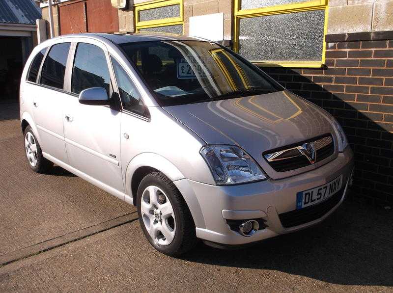 Vauxhall Meriva-Design-1.6-200857-34,000mls