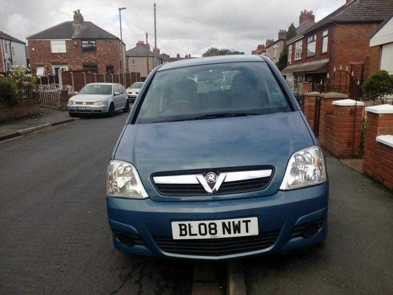 VAUXHALL MERIVA LIFE E-TRONIC, BLUE, 2008