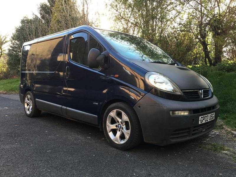 Vauxhall Vivaro 2003 swb - lovely van