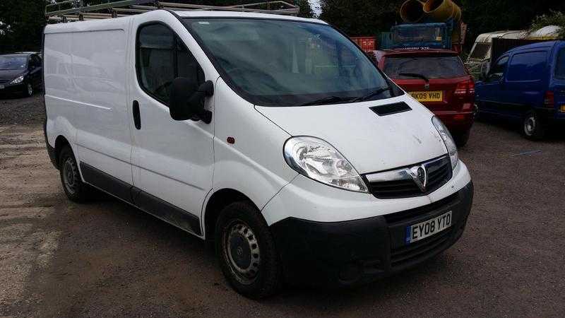 Vauxhall Vivaro 2008 2.0 CDTI WITH ROOF RACK.