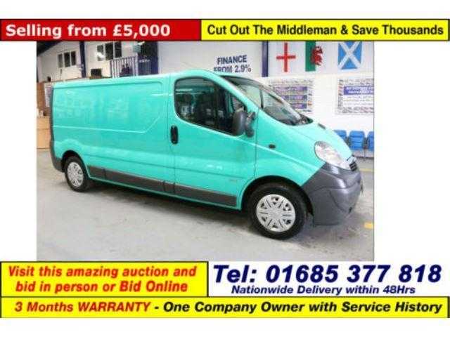 Vauxhall Vivaro 2012