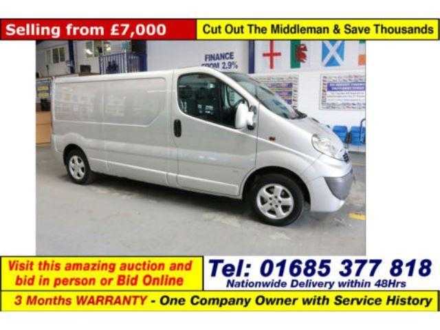 Vauxhall Vivaro 2012