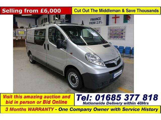 Vauxhall Vivaro 2012