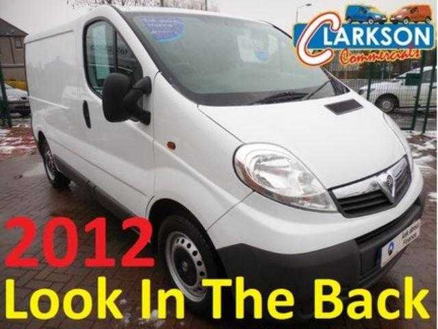 Vauxhall Vivaro 2012