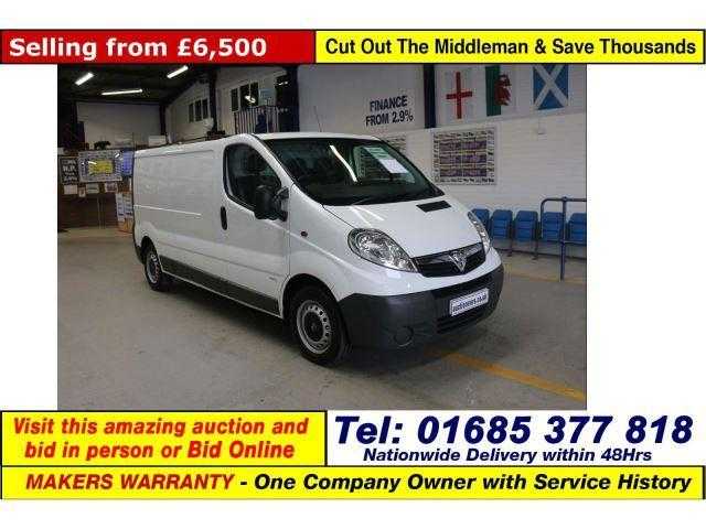 Vauxhall Vivaro 2013