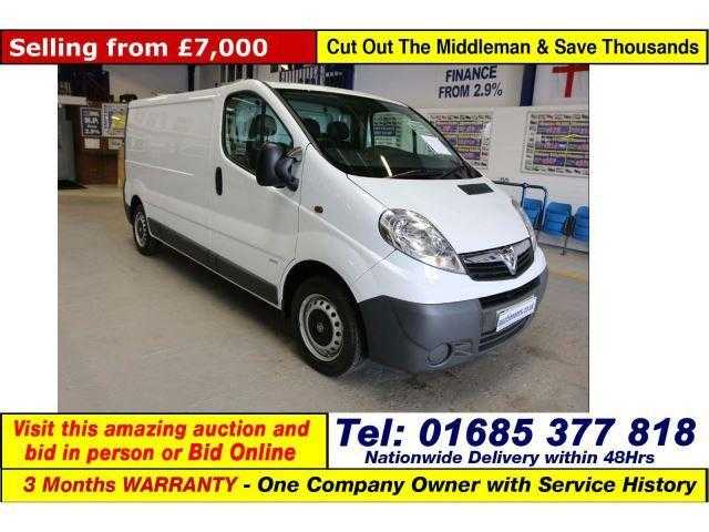 Vauxhall Vivaro 2013