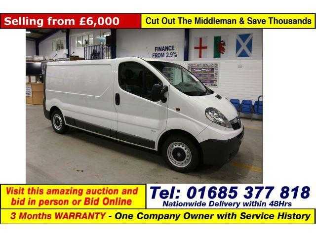 Vauxhall Vivaro 2013