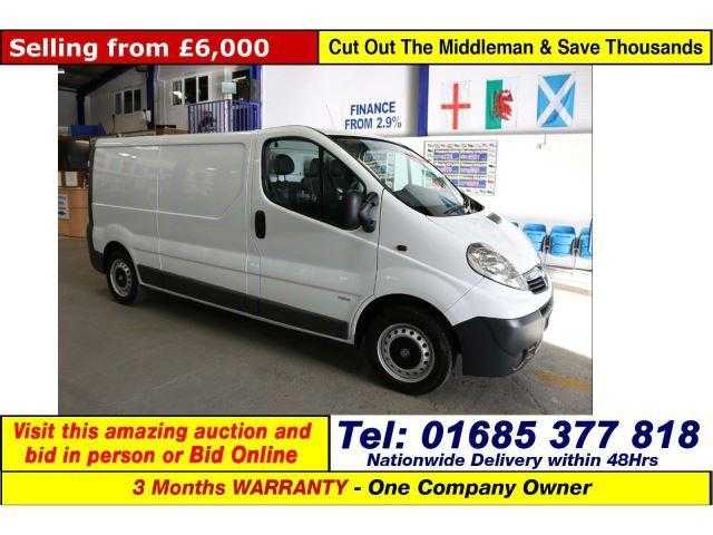 Vauxhall Vivaro 2013