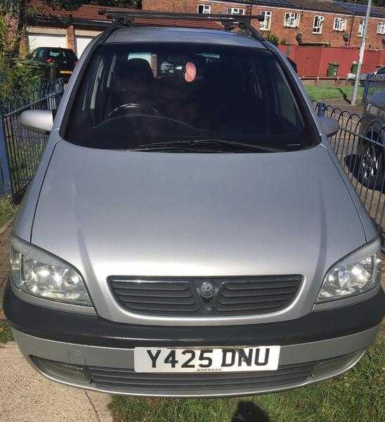 Vauxhall Zafira 2000 1.8 petrol spares or repairs