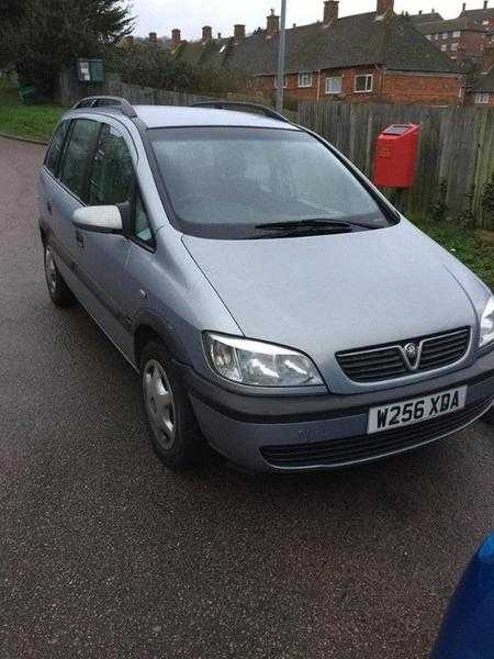 Vauxhall Zafira 2000