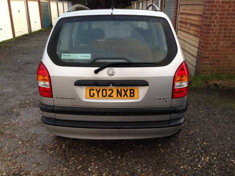 Vauxhall Zafira 2002