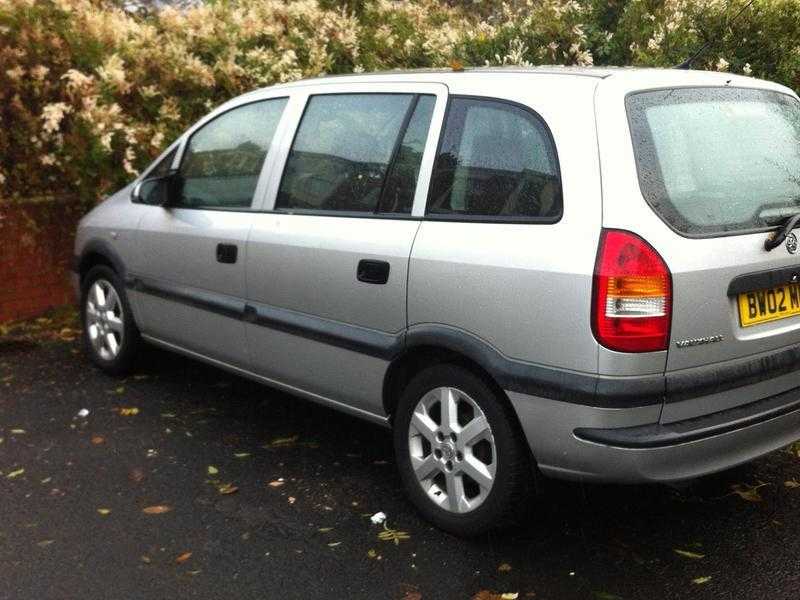 Vauxhall Zafira 2002