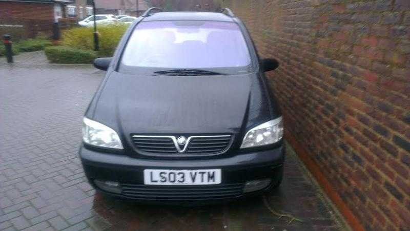 Vauxhall Zafira 2003 7 Seater