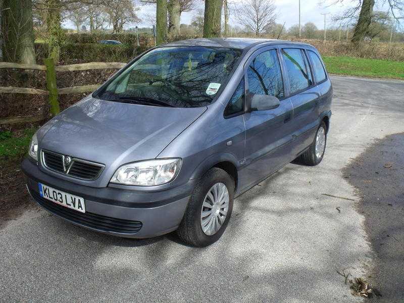 Vauxhall Zafira 2003 7 Seater Automatic