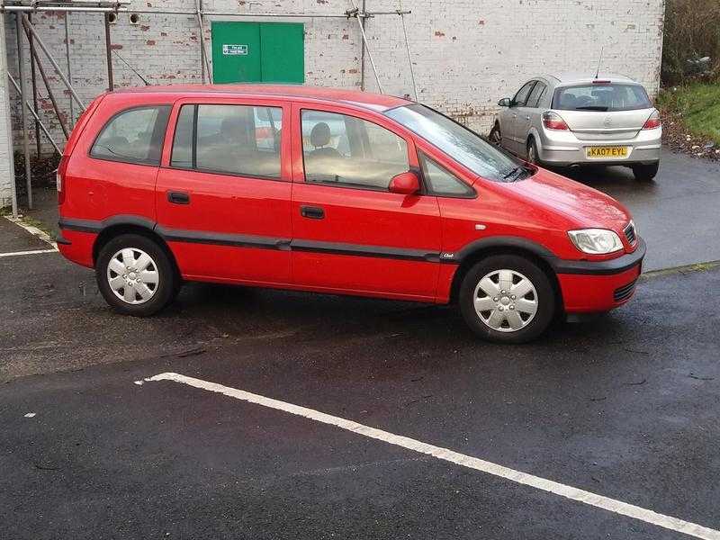 Vauxhall Zafira 2004