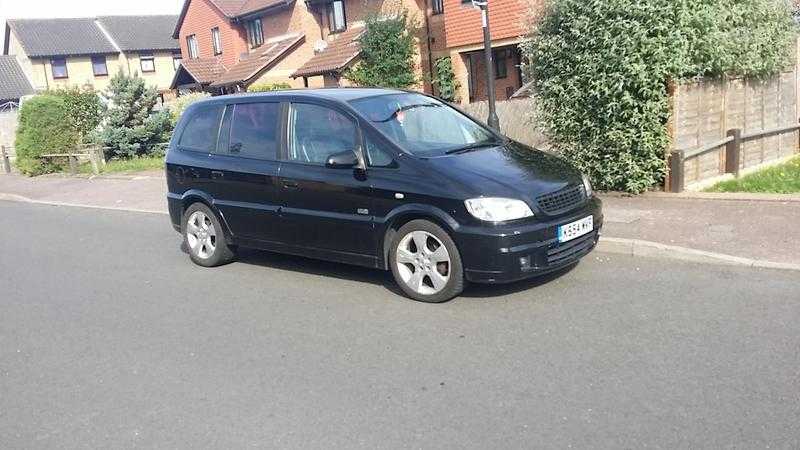 Vauxhall Zafira 2005 SRI DTI (Diesel)  54 plate MPV half leathers Seats