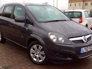 Vauxhall Zafira 2012