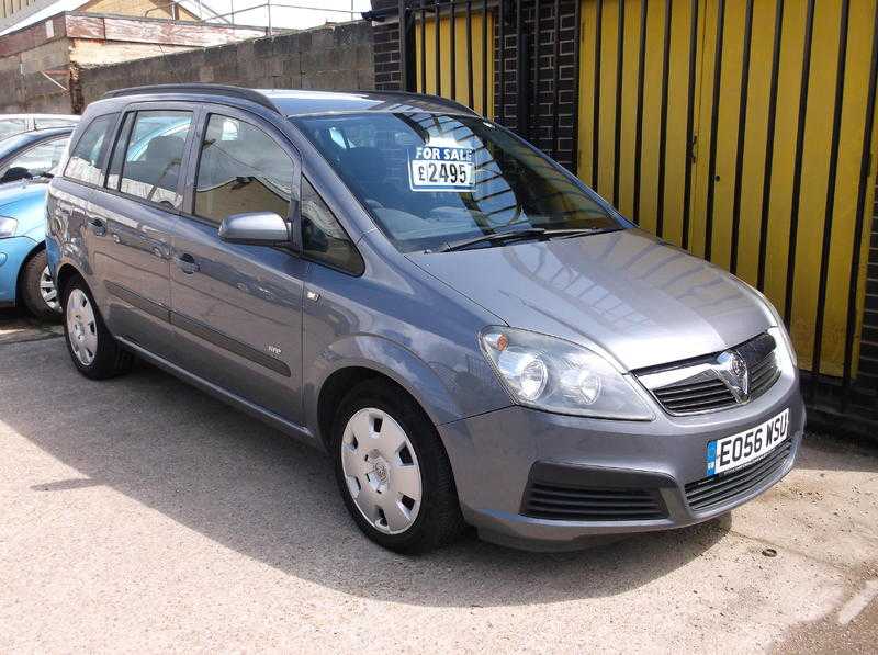 Vauxhall Zafira Life 1.6 7 Seater MPV 200656 65,000mls