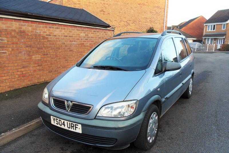 Vauxhall Zafira Life 2004 7 seater Petrol Manual 12 months MOT